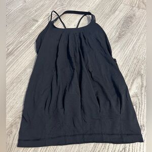 Black Lulu Workout Tank